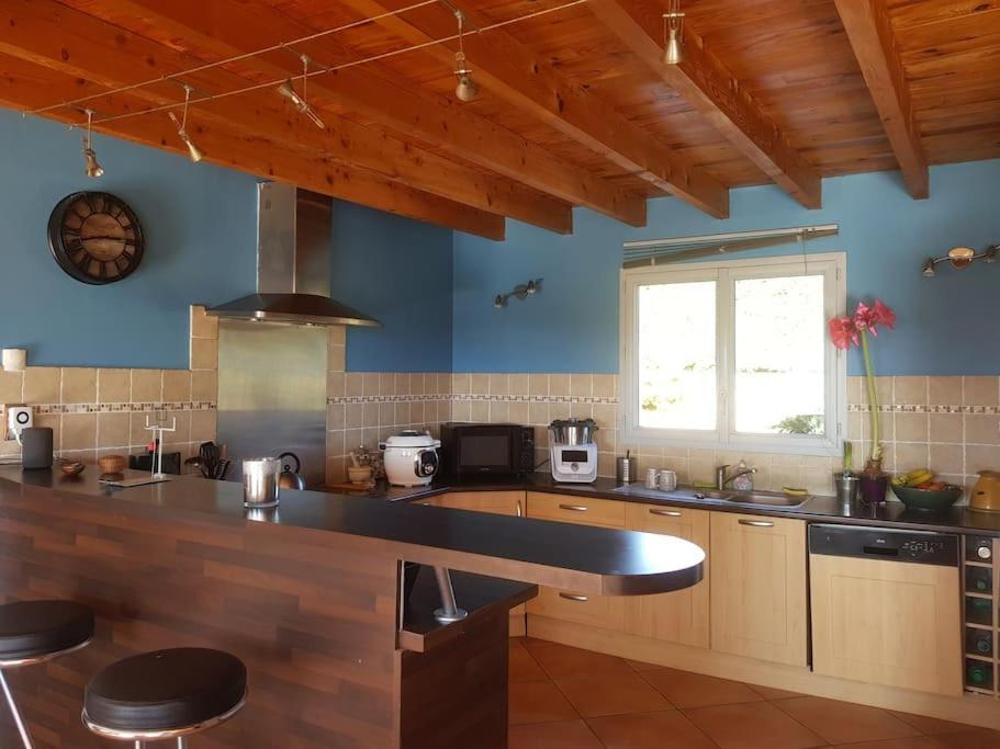 Maison Spacieuse Face Aux Pyrenees Carla-Bayle 외부 사진